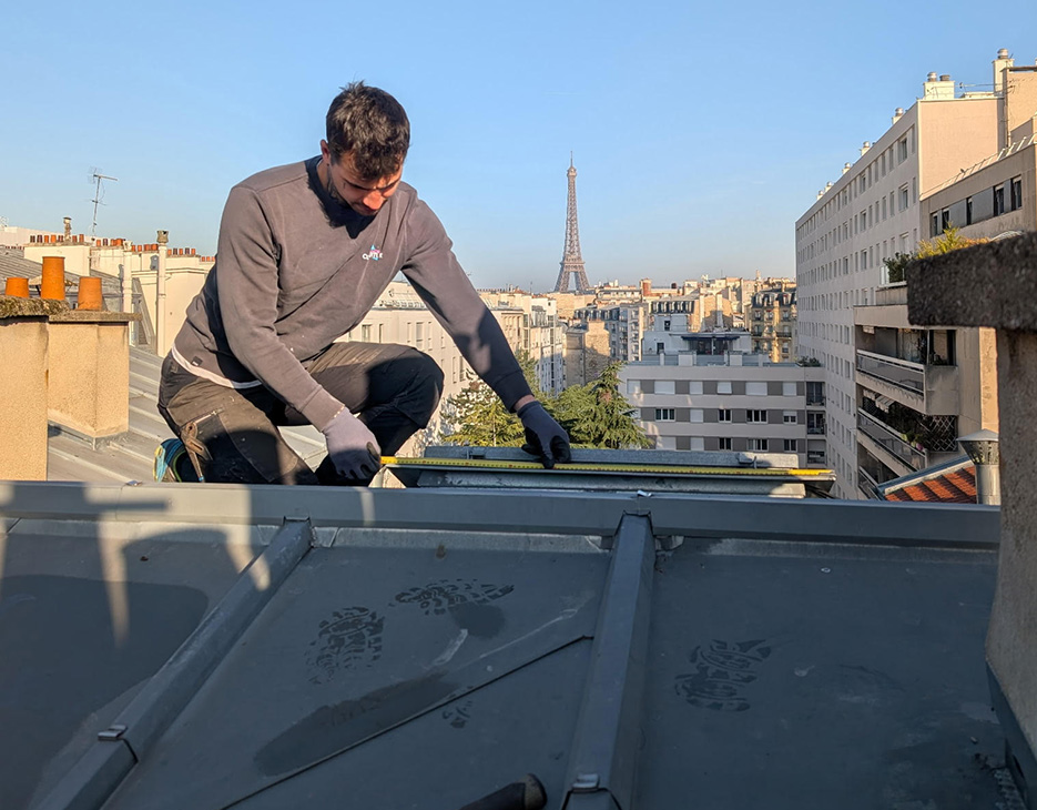 recherche-fuite-toiture-zinc-paris